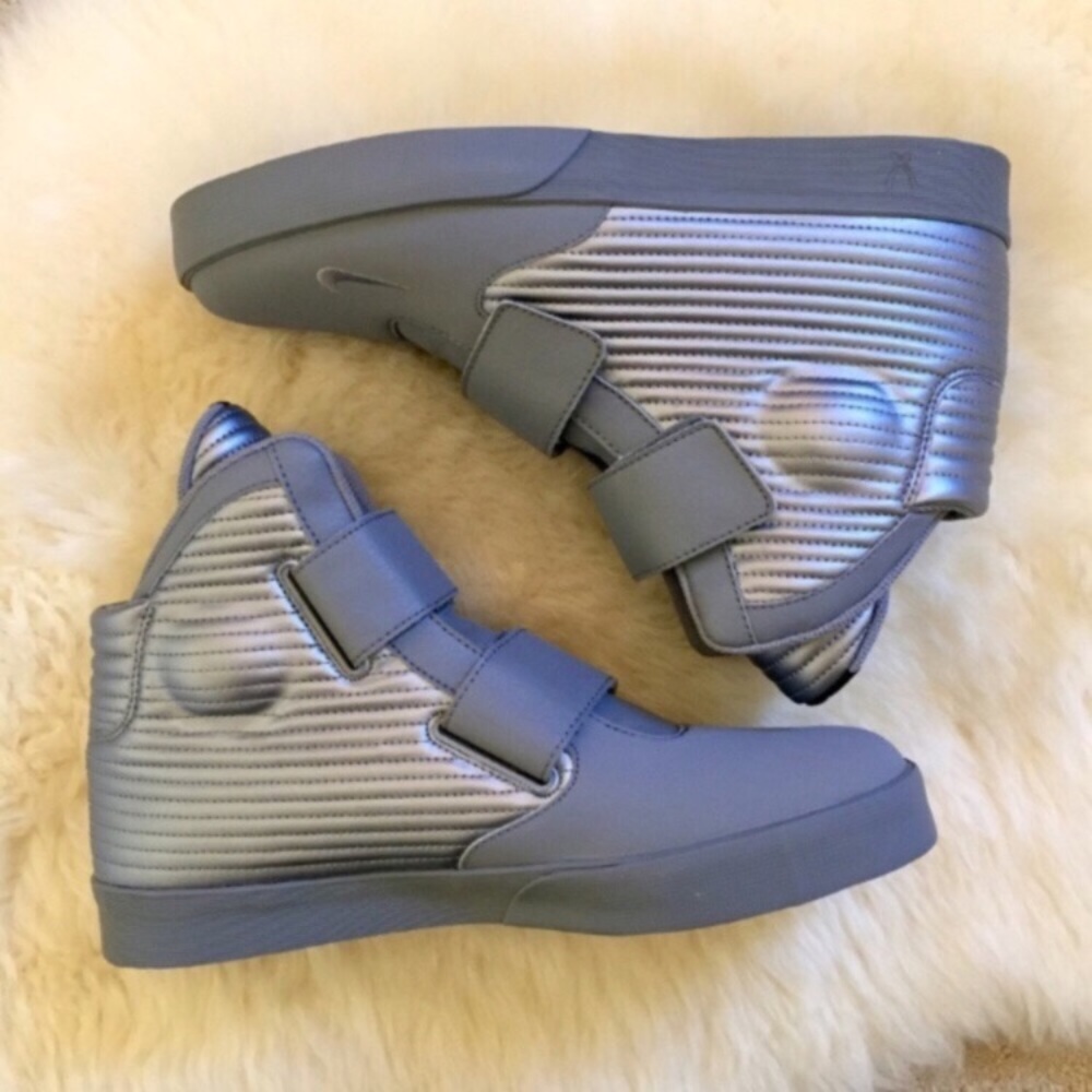 Nike Gray Flystepper 2K3 Sneakers - Picture 2 of 8
